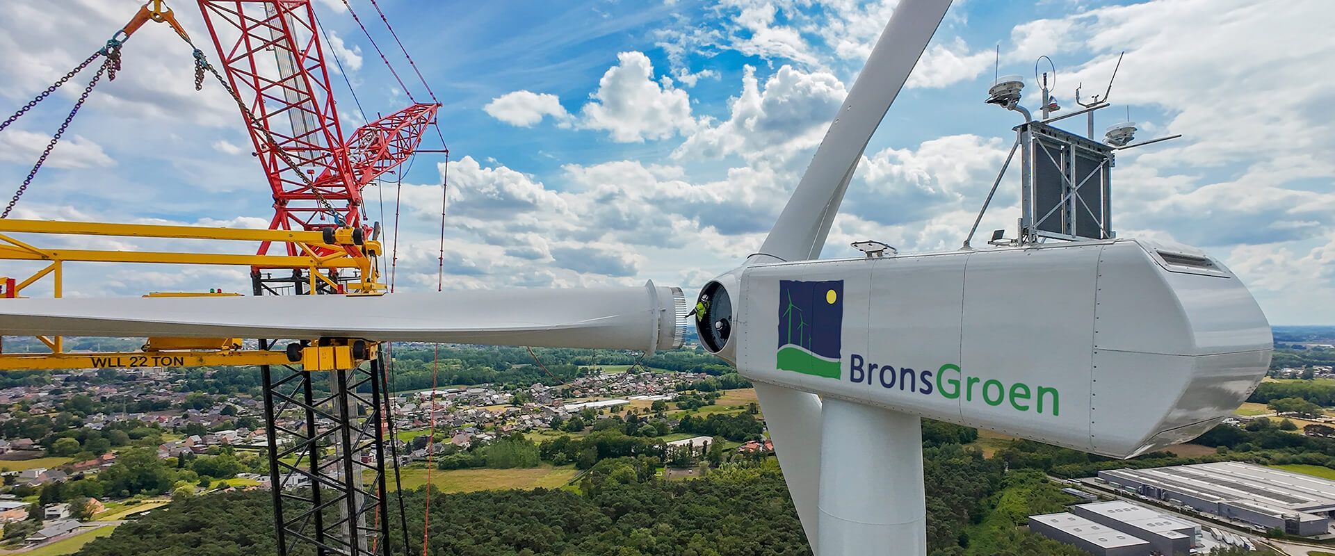 Windturbine op de Kieleberg in Bilzen